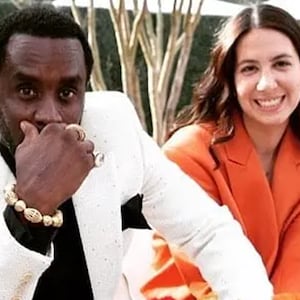 Alt Txt: Sean Diddy Combs and Kristina Khorram