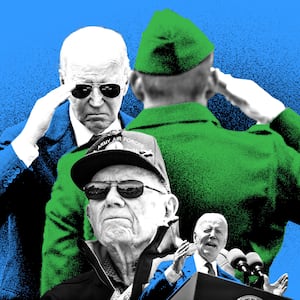 Joe Biden salutes D-Day veterans