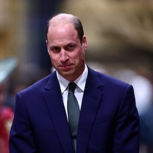 William, Prince of Wales attends an annual Commonwealth Day service ceremony at Westminster Abbey in London, Britain March 11, 2024.