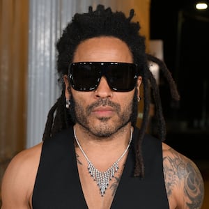 Lenny Kravitz, wearing Gucci, attends the 2023 LACMA Art+Film Gala