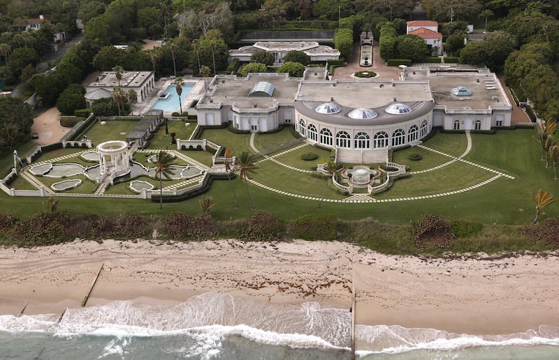 An aerial view of Maison de L'Amitie.