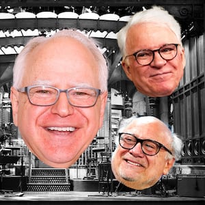 Tim Walz, Danny DeVito, Steve Martin, Chris Farley, SNL