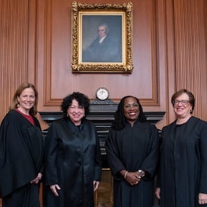 The female Justices of the Supreme Court