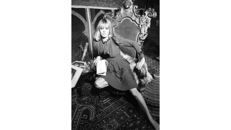 A photo including Anita Pallenberg