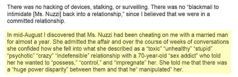 Nuzzi’s Ex: RFK Jr. Told Journo He Wanted to Impregnate Her