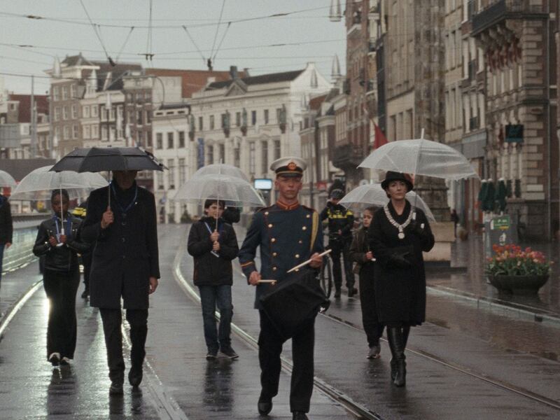 A still from Occupied City.