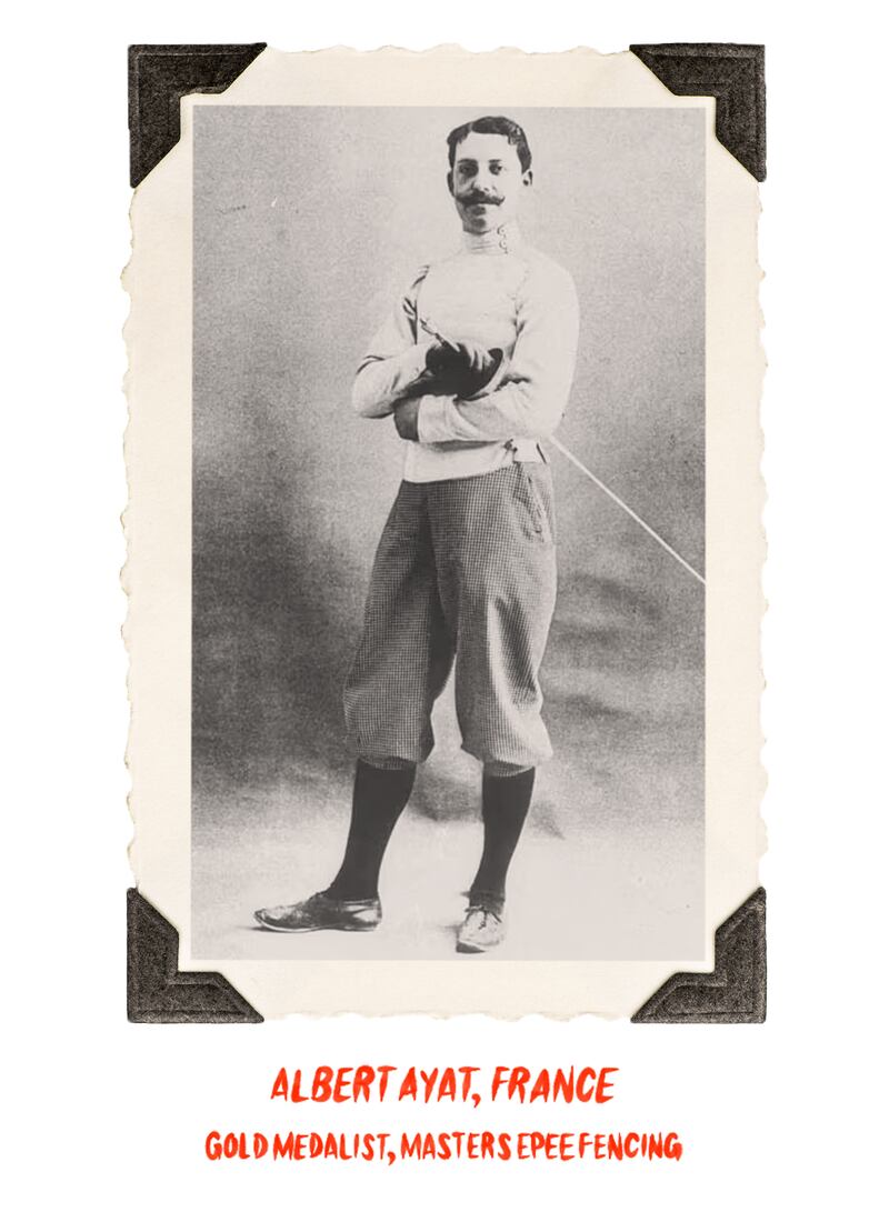 Albert Ayat at the 1900 Paris Olympics