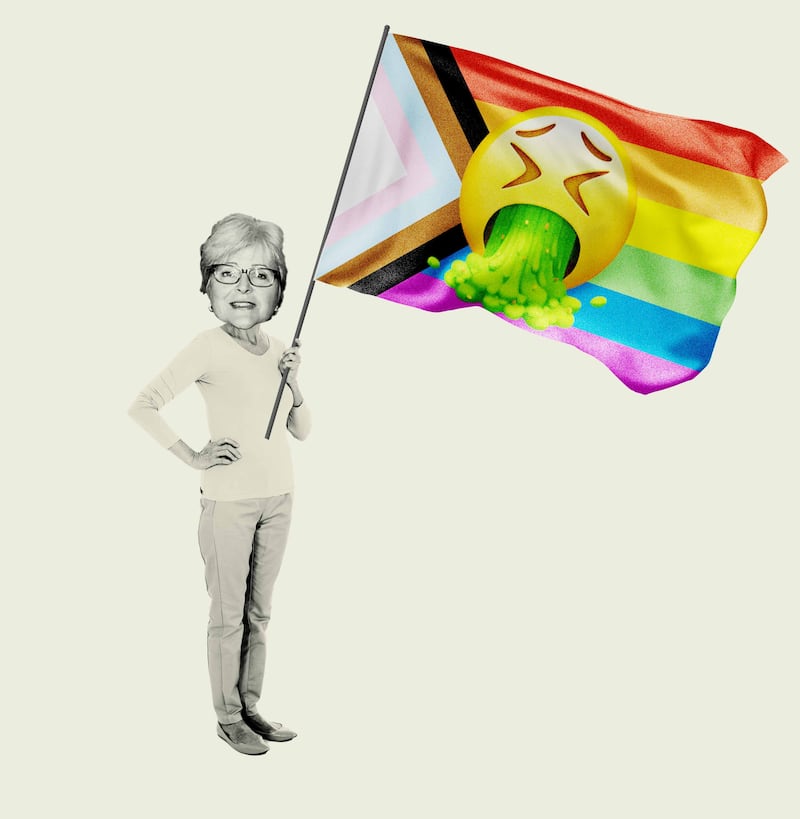 Martha-Ann’s Pride flag would probably look something like this