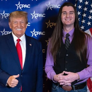 Scott Presler and Donald Trump