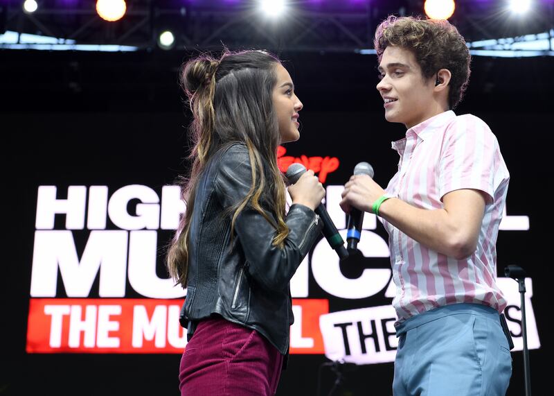 Olivia Rodrigo and Joshua Bassett 