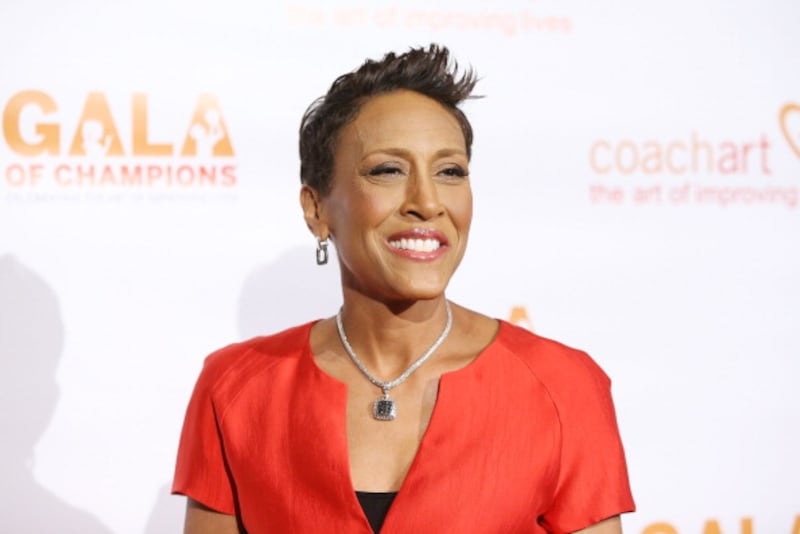 Robin Roberts arrives at the CoachArt Gala of Champions held at The Beverly Hilton Hotel on October 17, 2013 in Beverly Hills, California.