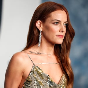 Riley Keough at the Vanity Fair Oscar Party in 2023