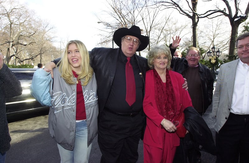 A picture of Andrew (Jack) Whittaker with his wife Jewell and granddaughter Brandi Bragg.