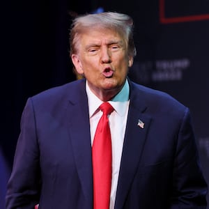 Former U.S. President and Republican presidential candidate Donald Trump holds a rally in advance of the New Hampshire presidential primary election in Rochester, New Hampshire, U.S., January 21, 2024.