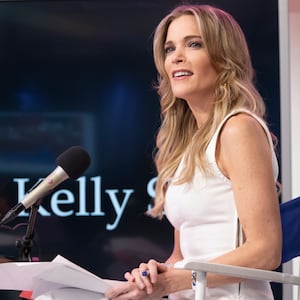 Megyn Kelly is seen on The Megyn Kelly Show at the SiriusXM Studios on May 20, 2024 in New York City