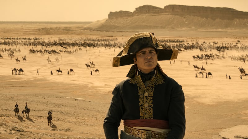 Joaquin Phoenix in Napoleon.