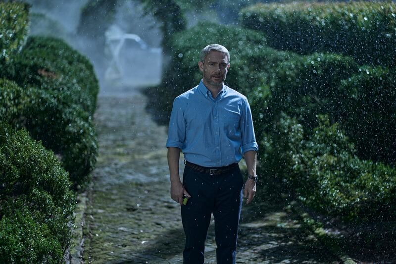 Martin Freeman as Jonathan Miller in Miller's Girl.