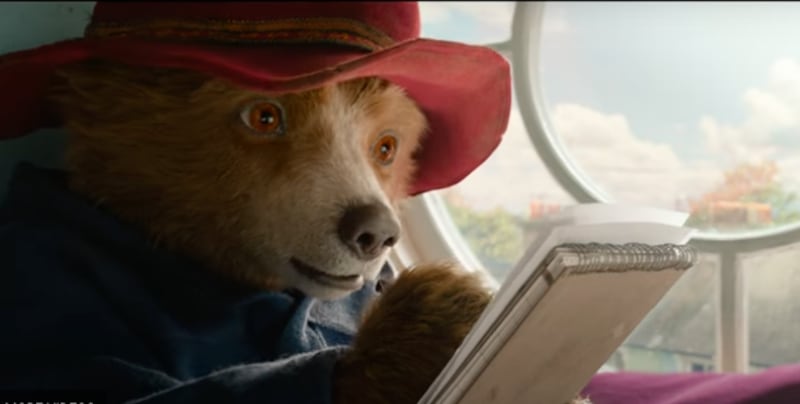 A still from the new “Paddington” trailer.