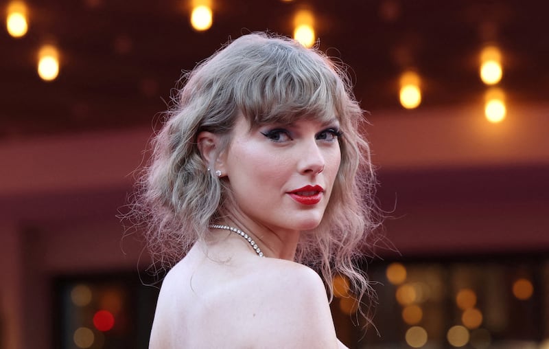 Taylor Swift attends a premiere for Taylor Swift: The Eras Tour in Los Angeles, California, U.S., October 11, 2023.