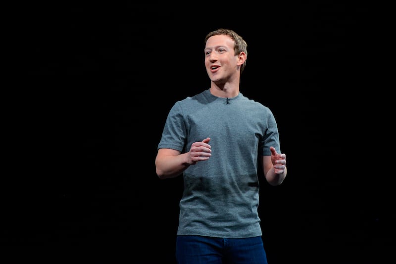 Mark Zuckerberg gives a speech on Feb. 21, 2016 in Barcelona, Spain.