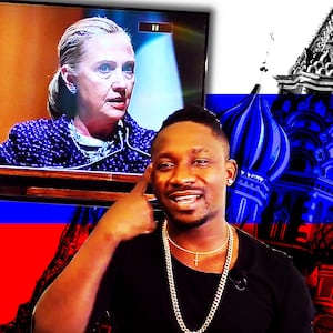 Russia Recruited YouTubers to Bash ‘Racist B*tch’ Hillary Clinton Over Rap Beats