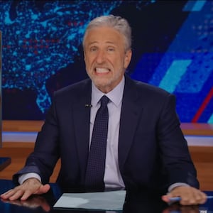 Jon Stewart on “The Daily Show”