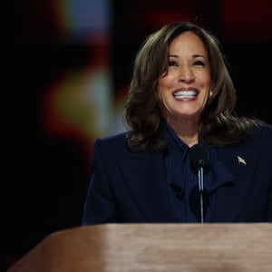 Democratic presidential nominee and U.S. Vice President Kamala Harris.