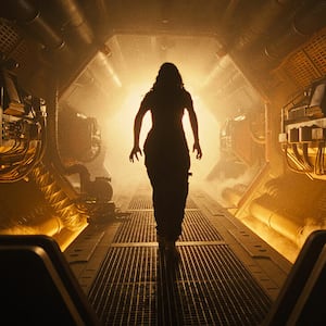 Isabela Merced as Kay in Alien: Romulus.