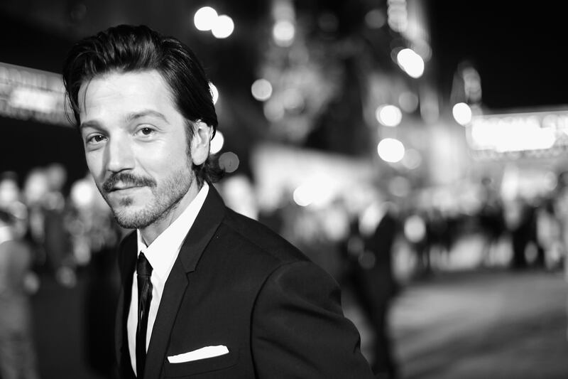 Diego Luna on December 10, 2016