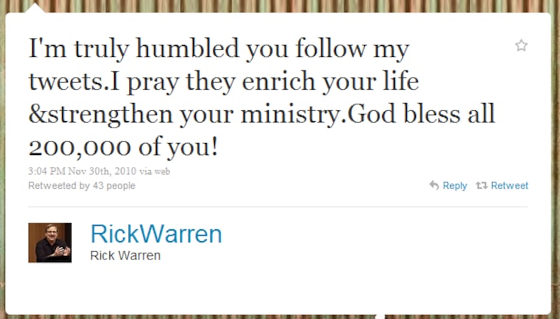 articles/2011/08/06/humblebrag-new-heights-in-twitter-narcissism/humble-brag-rick-warren_gi3pry