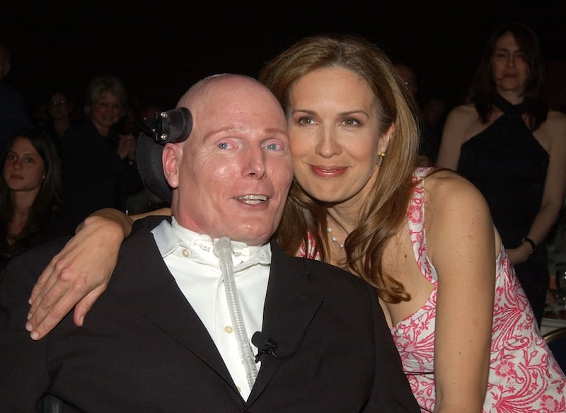 Christopher Reeve and Dana Reeve