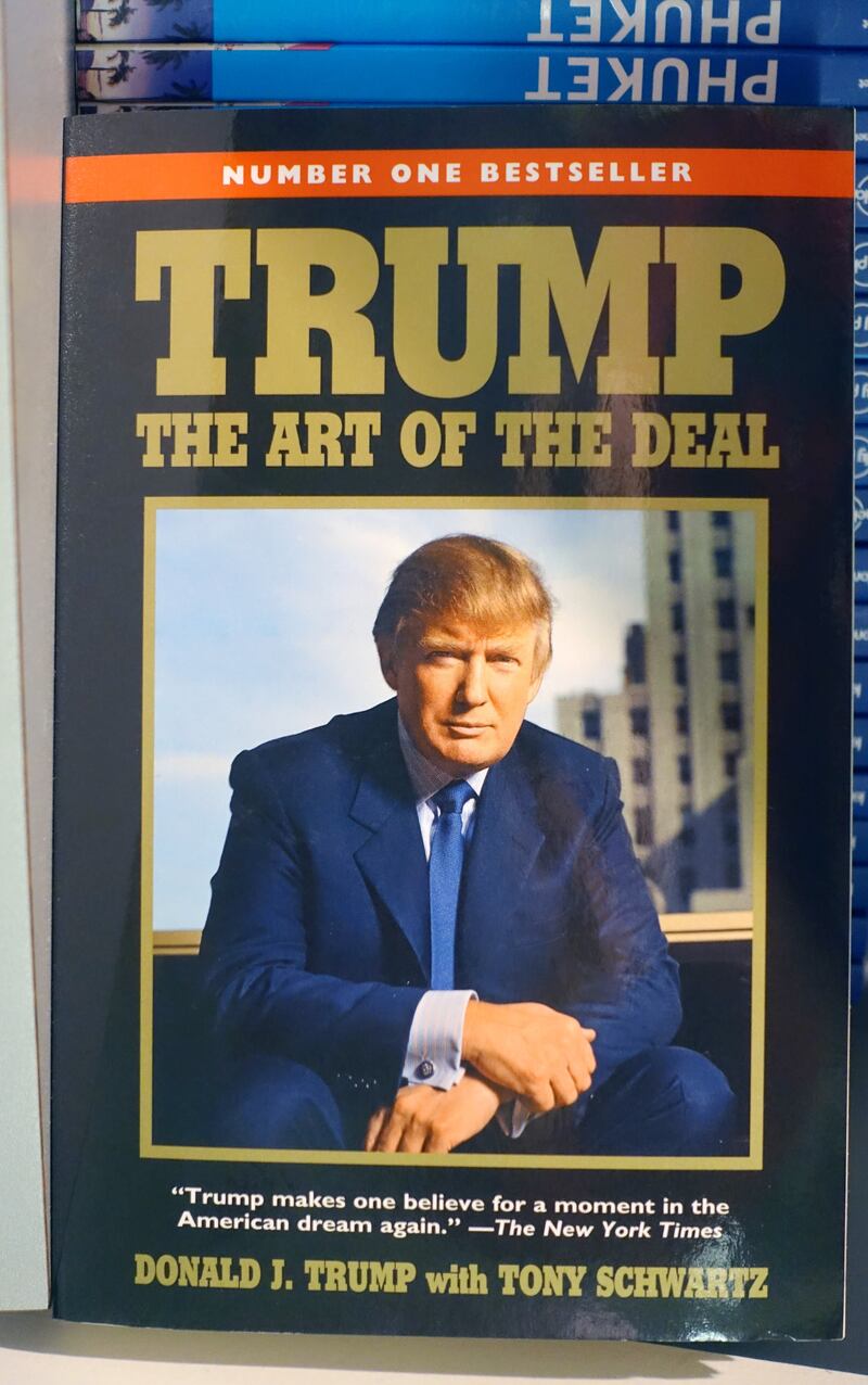 Donald Trump wrote The Art of the Deal with Tony Schwartz.