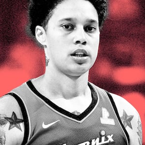 A photo illustration of Brittney Griner