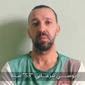 Israeli hostages in Hamas video