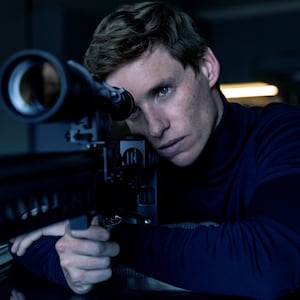 Eddie Redmayne as the Jackal.