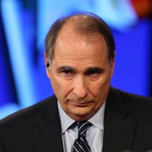 David Axelrod appears on television.