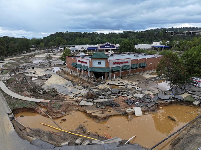 Flooding in Asheville