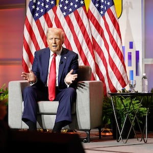 Donald Trump at the NABJ Convention in Chicago