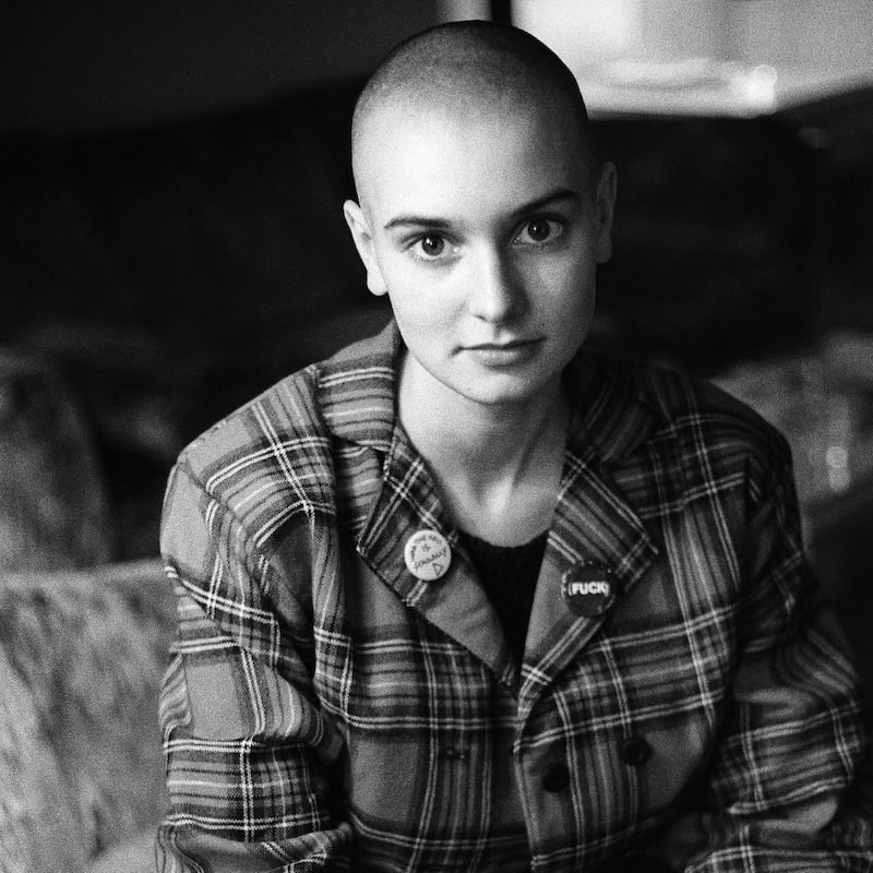 Sinead O'Connor, at the American Hotel, Amsterdam, Nertherlands on November 10th 1987.