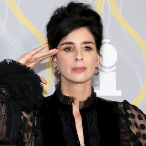 Sarah Silverman attends the Tony Awards