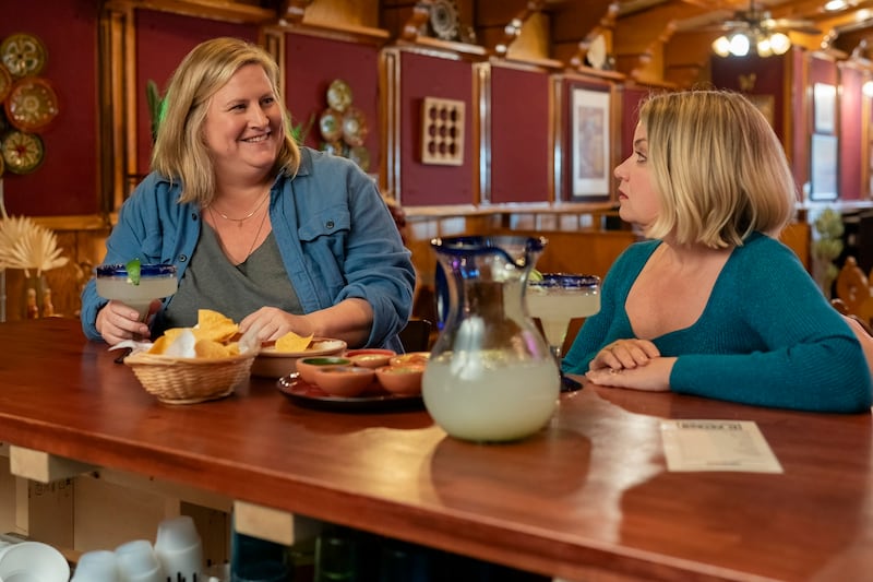 Bridget Everett and Mary Catherine Garrison.