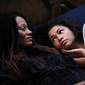 Nika King and Zendaya in “Euphoria”