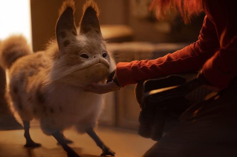 Photo still of a Loth-cat in Ahsoka