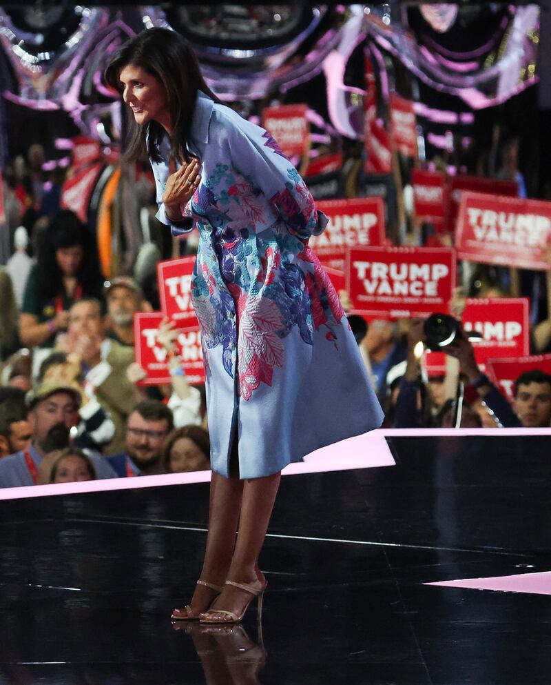 RNC fashion nikki haley