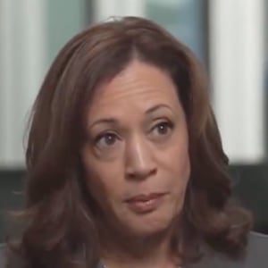 Kamala Harris speaks in her first TV interview as presidential candidate.