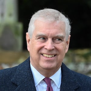 Prince Andrew, Duke of York attends the Royal Family's Christmas Day service at St. Mary Magdalene's church, as the Royals take residence at the Sandringham estate in eastern England, Britain December 25, 2022.