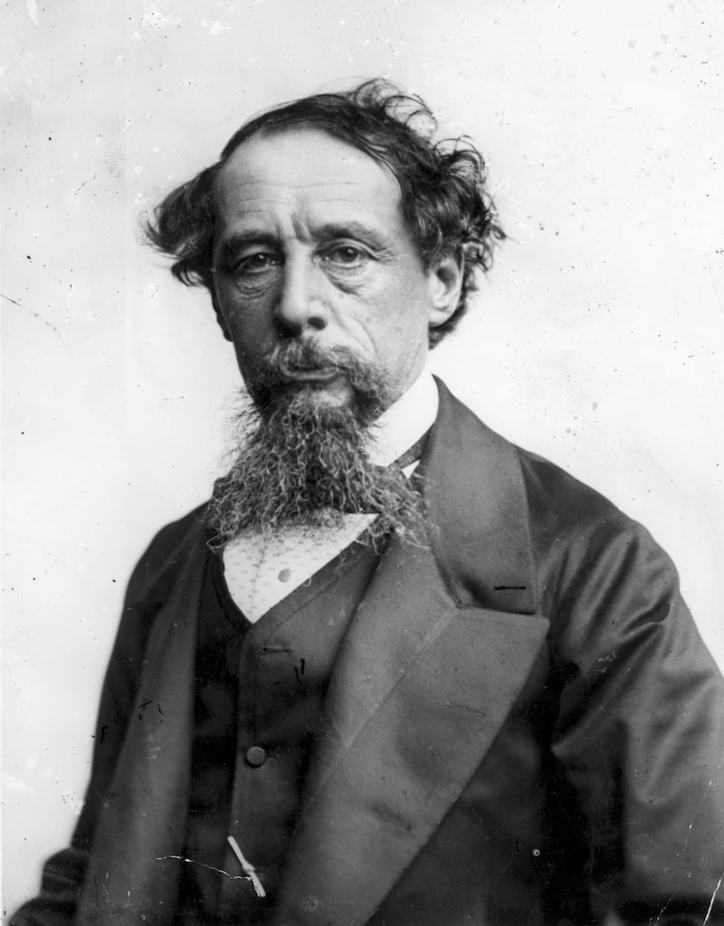 English novelist Charles Dickens