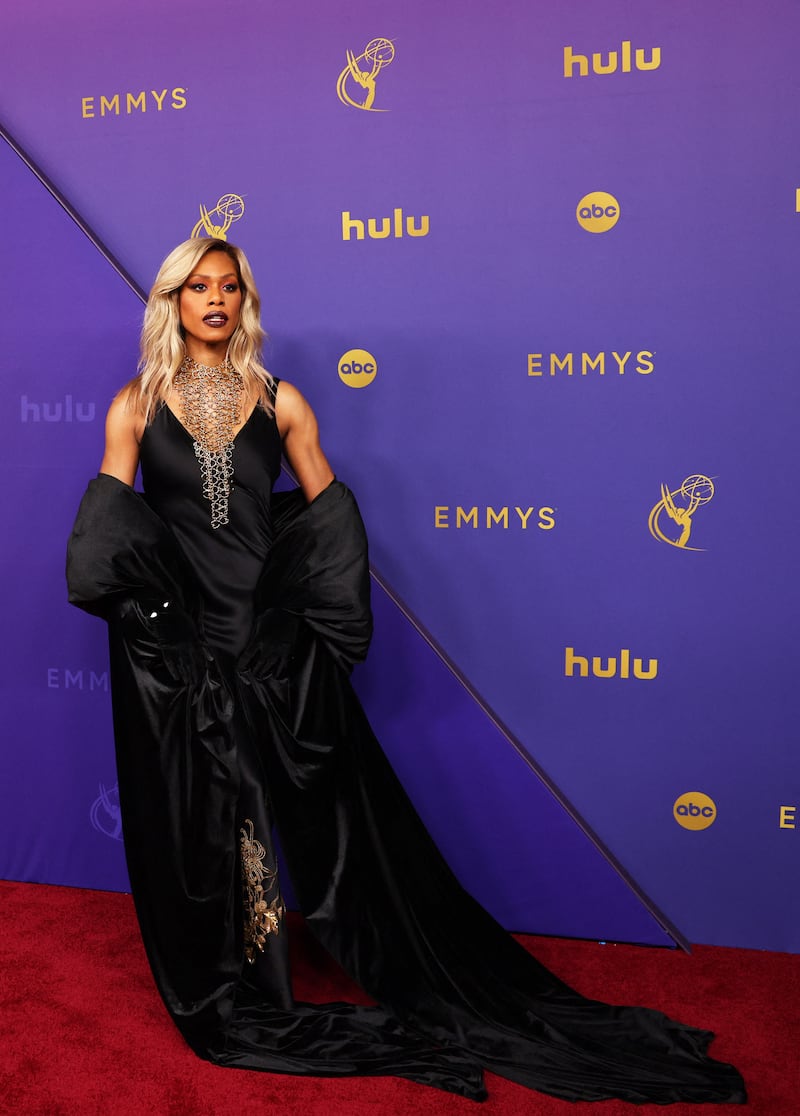 Laverne Cox at the Emmys