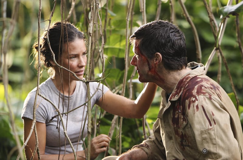 Evangeline Lilly and Matthew Fox in Lost