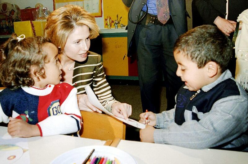 Asma al-Assad.